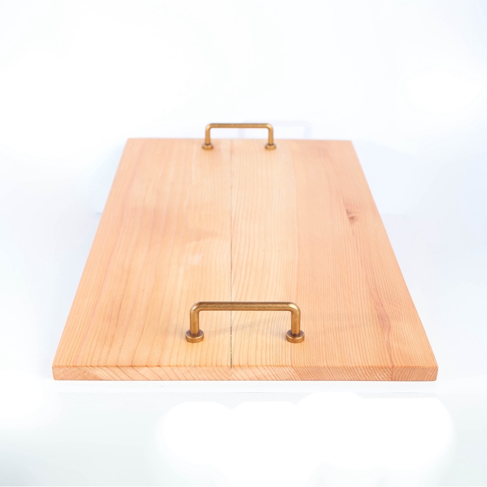 Cedar Charcuterie Cheese Board Serving Decorative Tray Handcrafted Rustic 20X11